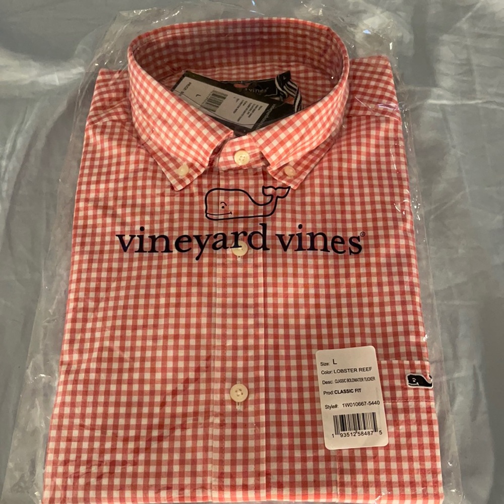 NWT Men’s vineyard vines button down